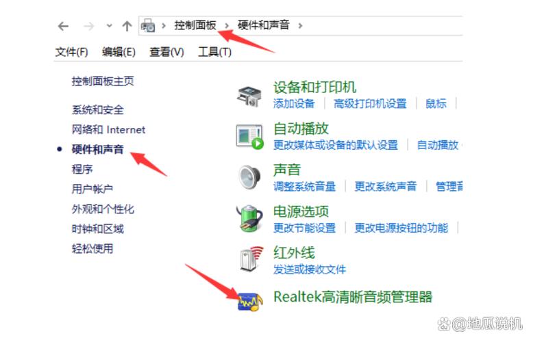 电脑主机后面插孔没声音怎么调