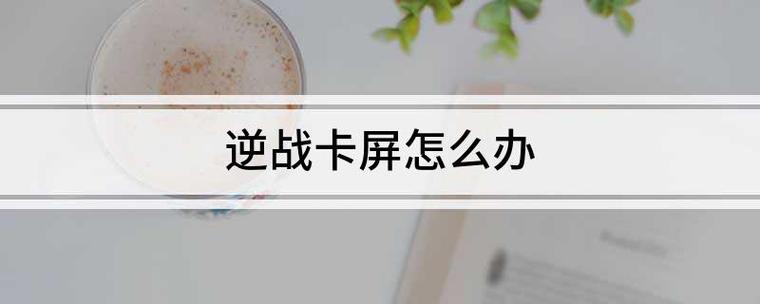 逆战卡屏严重怎么调