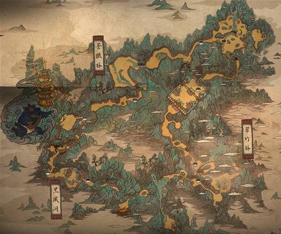 游民星空黑神话地图