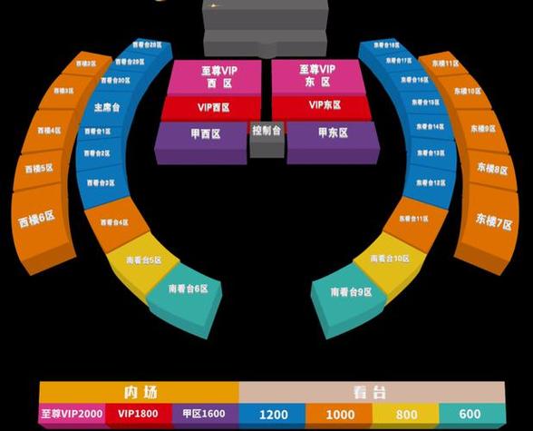 周杰伦vip区有几排