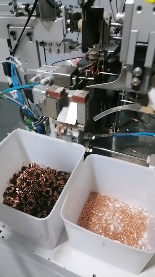 磁环线圈加工视频
