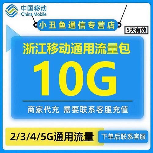 中国移动充流量