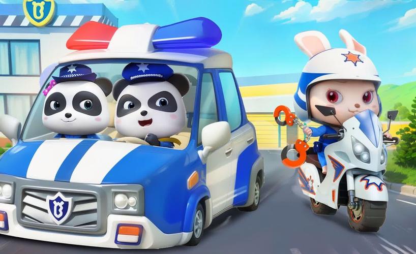 我想看宝宝巴士警察车