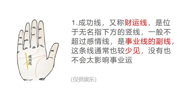成功男人的手相