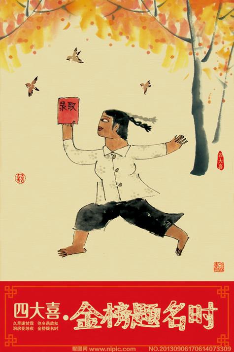 人生4大喜和四大悲
