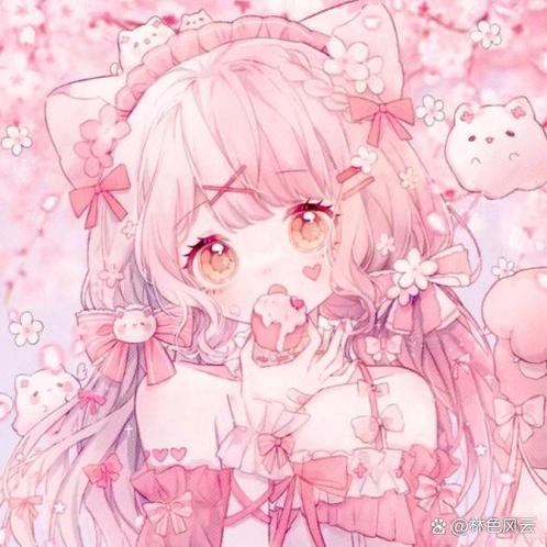 二次元闺蜜头像一人一半