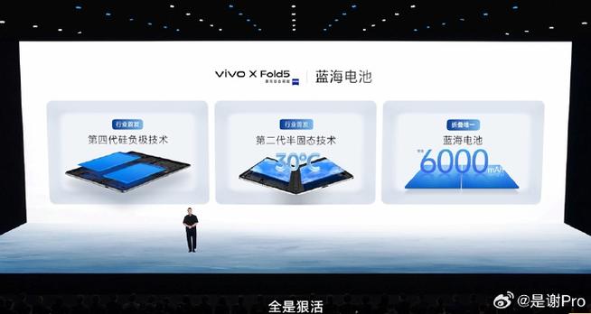 为啥只有vivo有蓝海电池