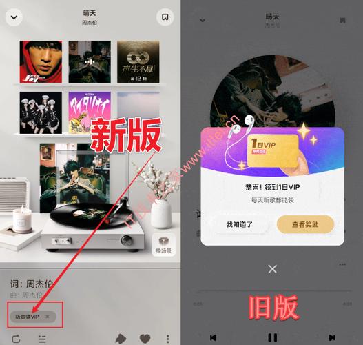 酷狗概念版每日领取vip