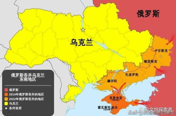 乌克兰目前领土截图