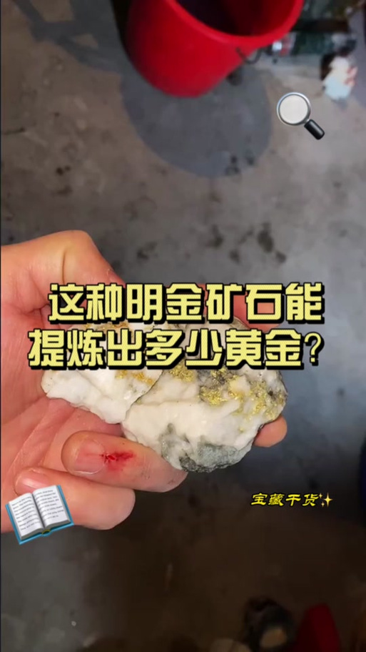 10斤金矿石能出多少金子