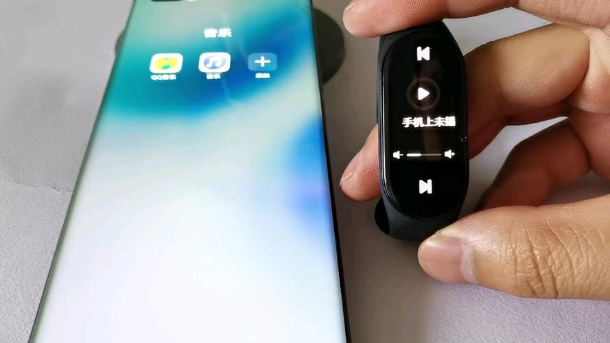 小米手环控制手机音乐