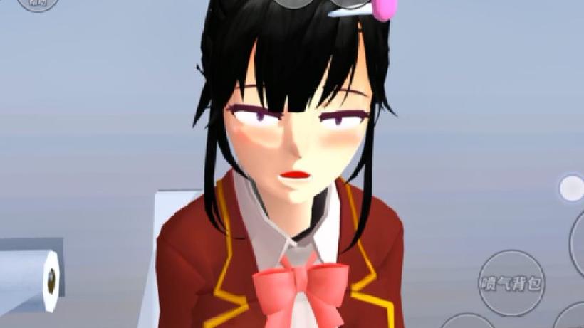 樱花校园女角色拉稀
