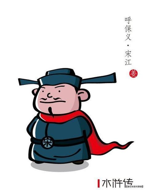 《水浒传》人物Q版人物朱全
