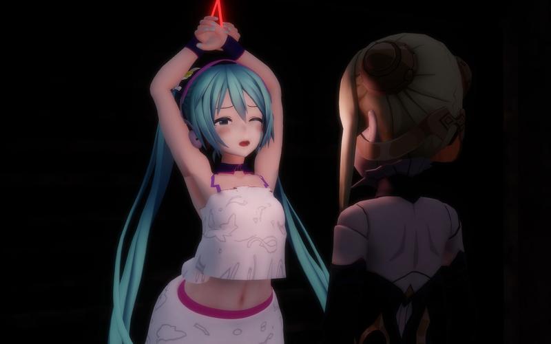 初音未来打肚子视频