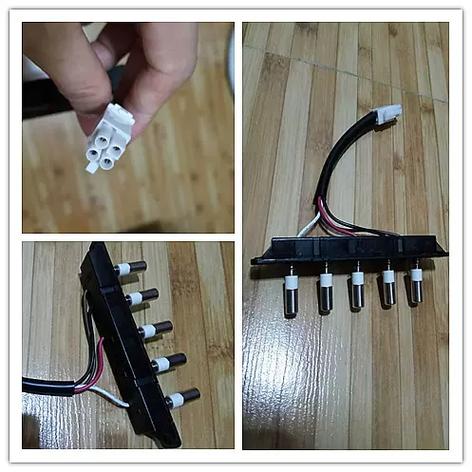 抽油烟机琴键开关拆卸图解