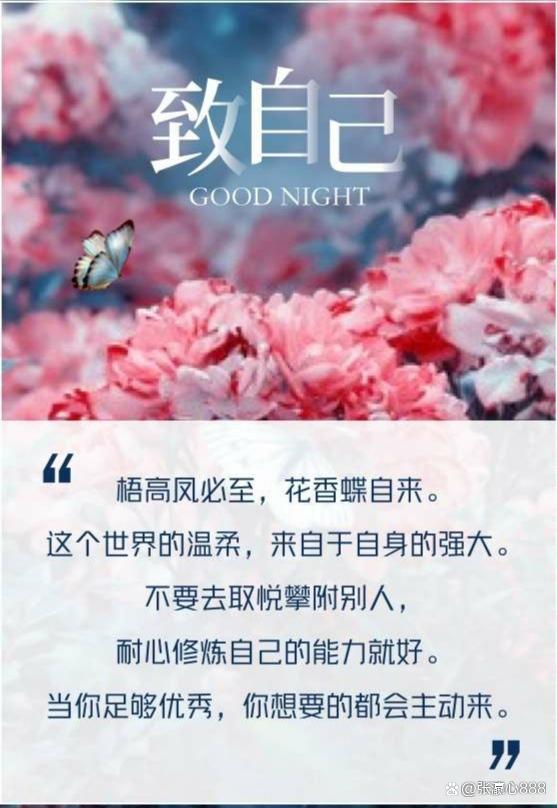 花香蝶自来的励志句子缩略图