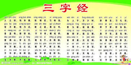 三字经一共有几章