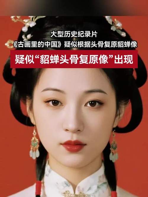 貂蝉图片容貌复原图