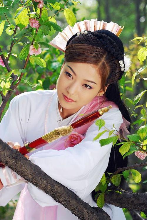 古装吹笛子
