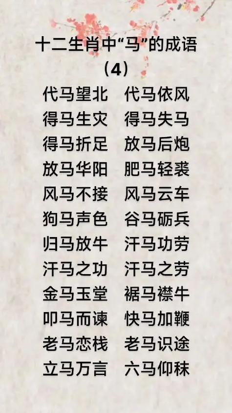 马什么生肖截图