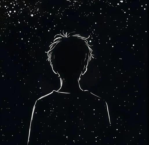 黑夜头像 男生