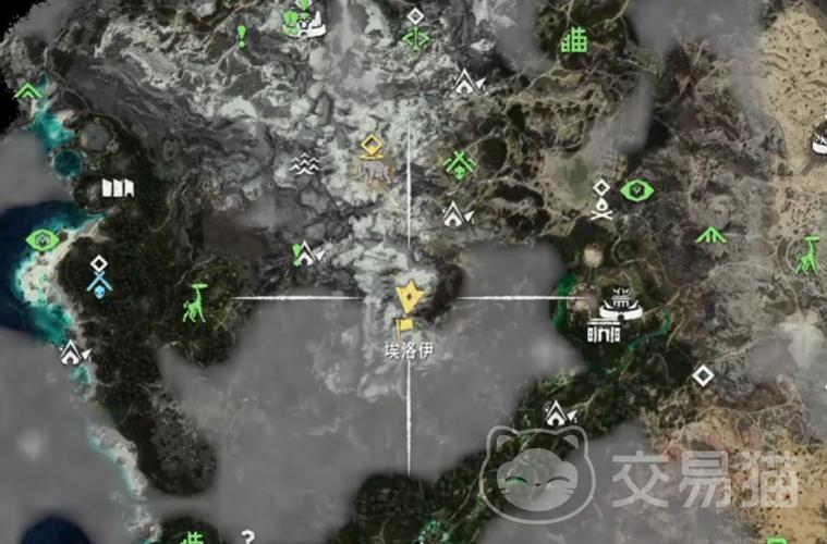 恐翼兽的地点分布