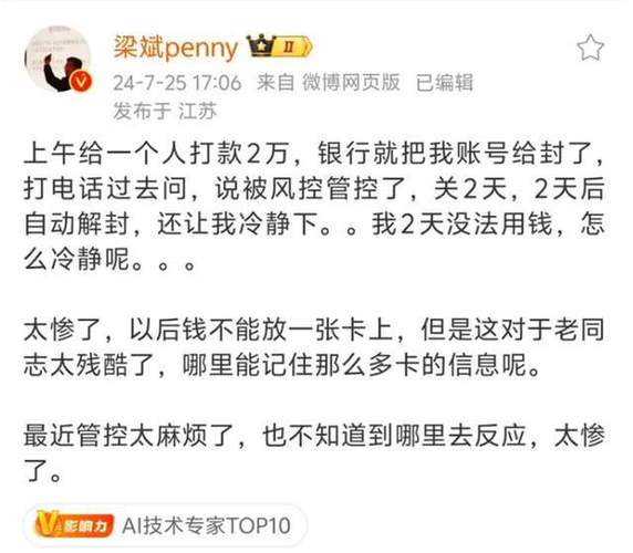 转账次数太多被银行风控了怎么办图标