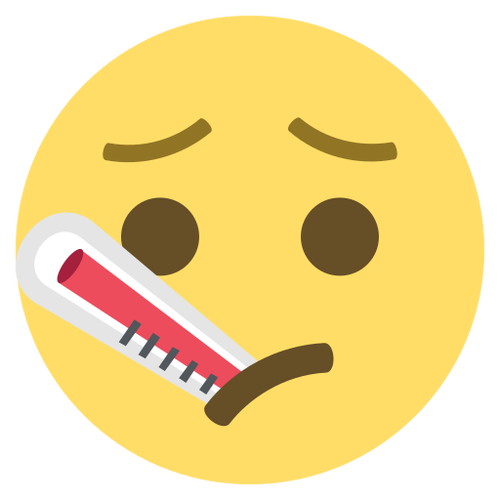 发烧emoji截图