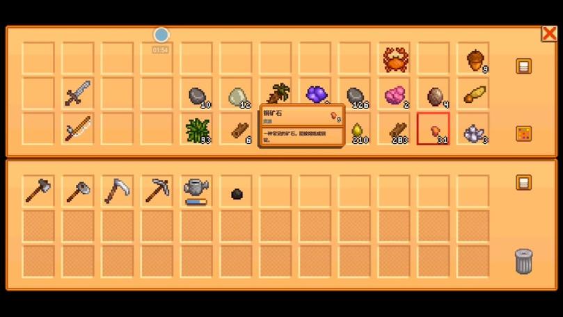 星露谷物语扩充物品栏