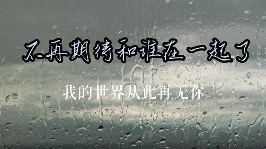 从此我的世界没有你说说