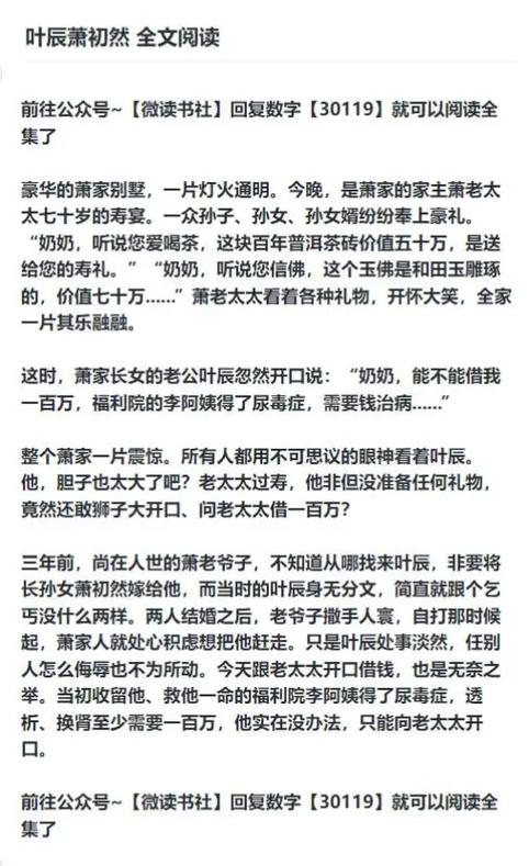 叶辰萧初然小说推荐