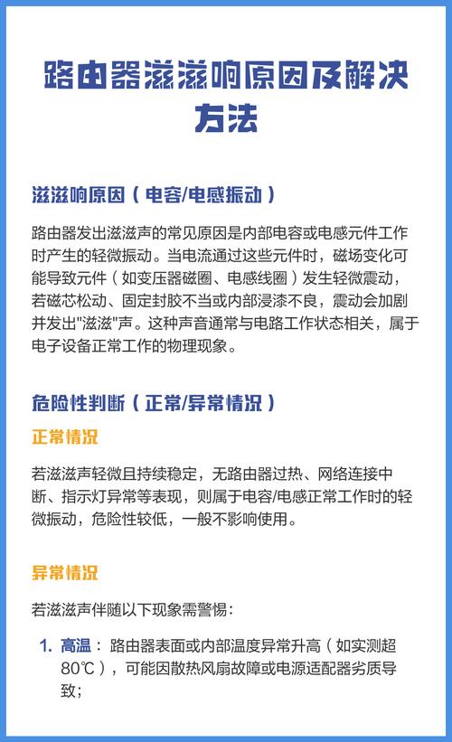 路由器滋滋响有影响吗缩略图