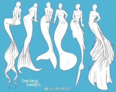 oc鱼尾裙礼服素材缩略图