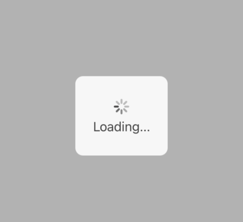 loading界面的原因