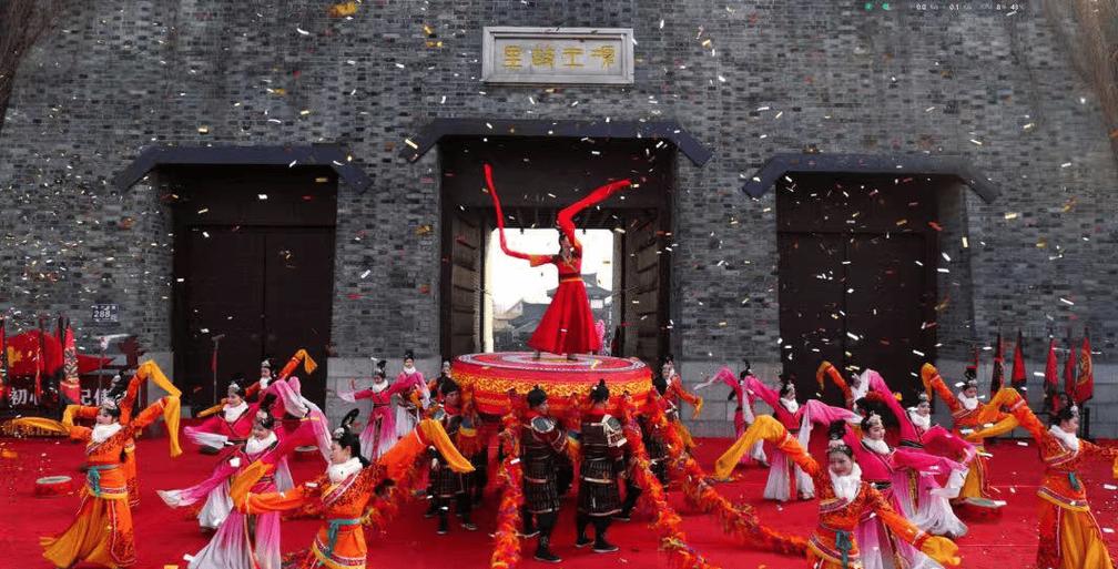 宿迁主场来了100位虞姬