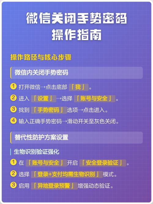 微信取消手势密码