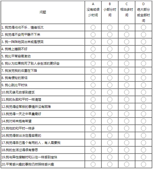 本人自评