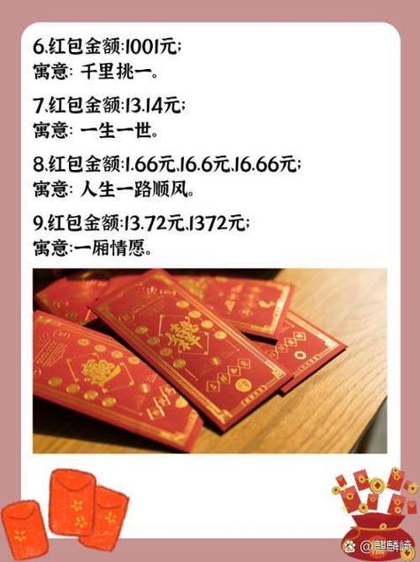 包红包吉利数字一览表5000内