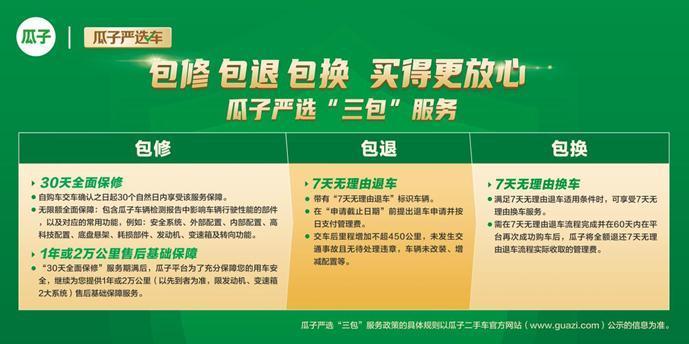 瓜子二手车红包补贴