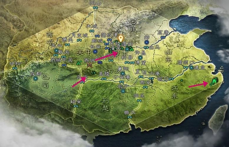 三国志战略版s1地图介绍