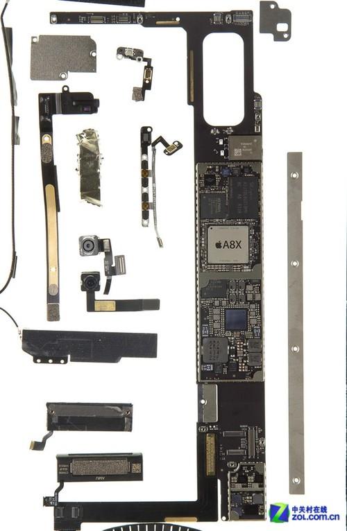 ipadair2拆机后屏幕不亮了