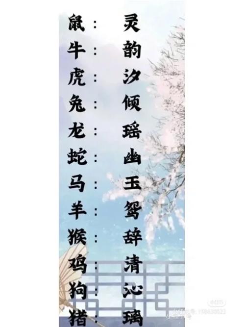 暗黑十二生肖的名字