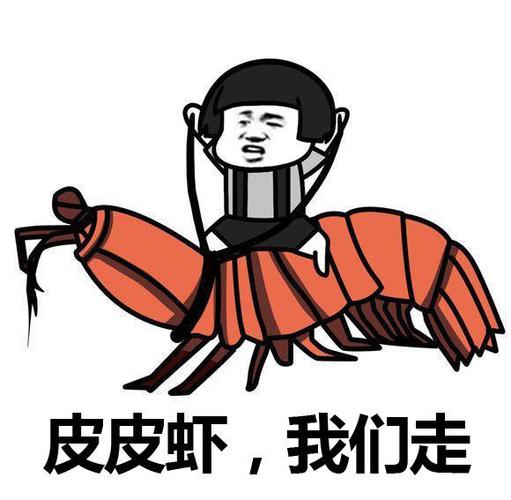 皮皮虾图片卡通