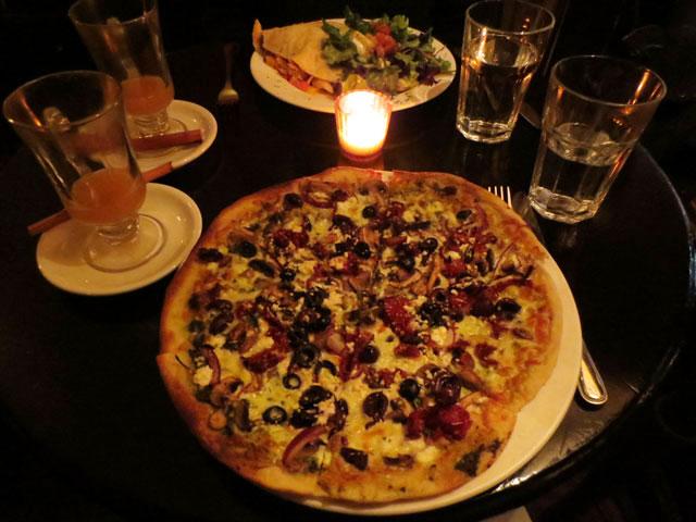 out for dinner