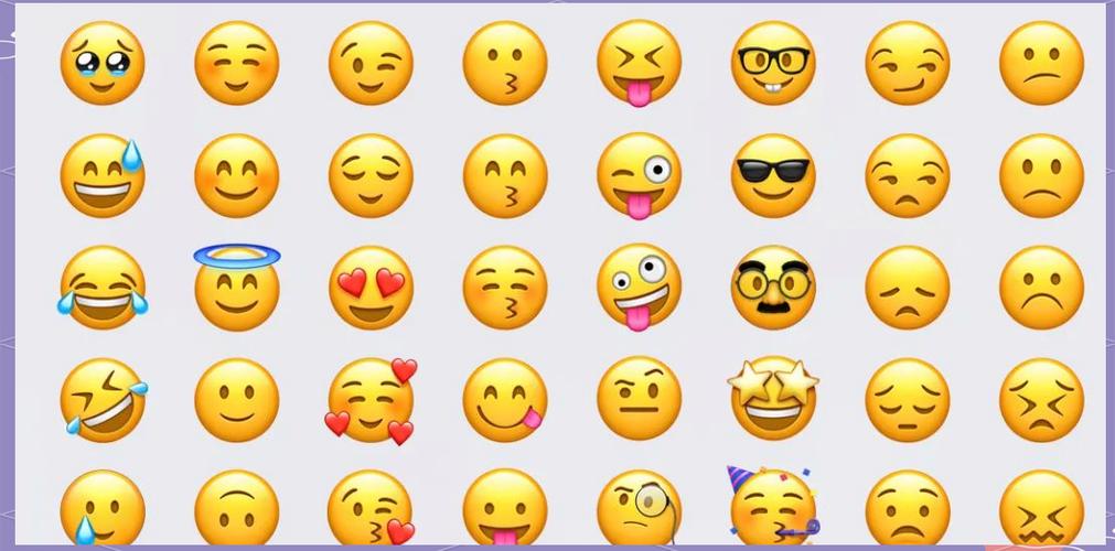 emoji表情组成的图案