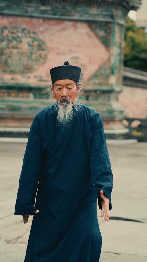 快手广告里的老道士