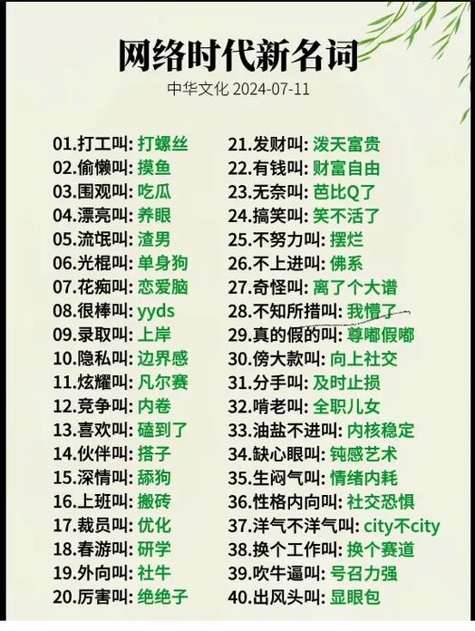 网络流行叫儿子的别称