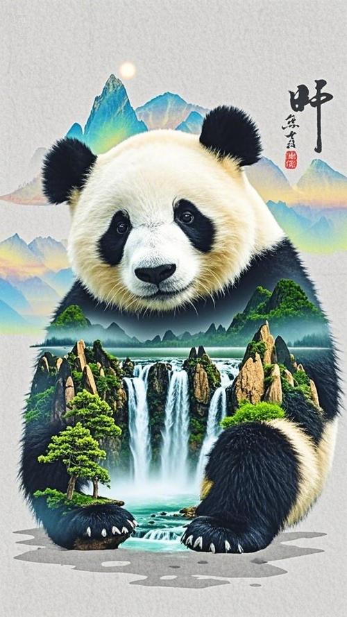 熊猫海报设计