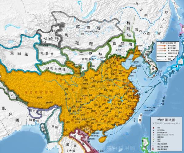 中国历史版图