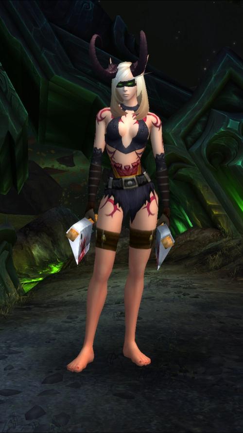 女恶魔猎手皮甲幻化